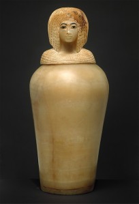 collage_photo#22_canopic jar with a lid in the shape of a royal women's head